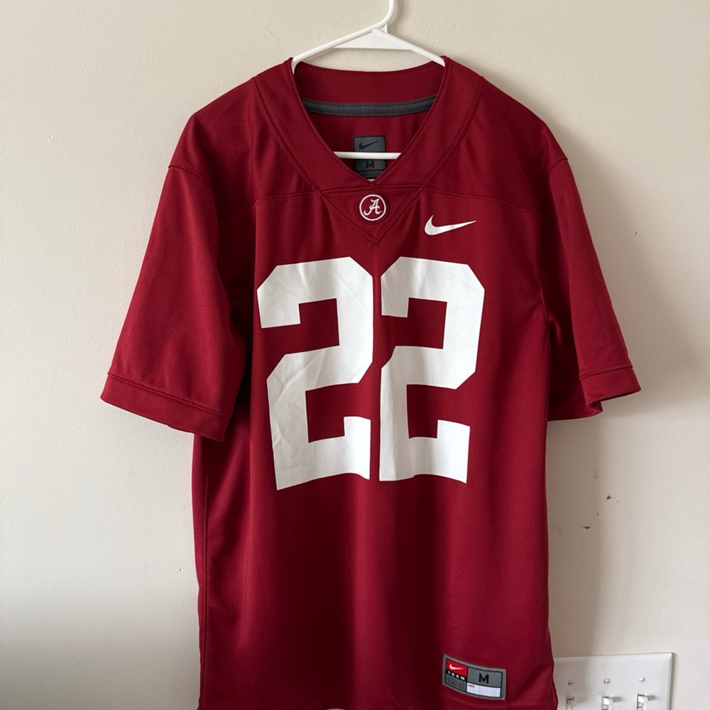 Nike Red and White Men's Jersey